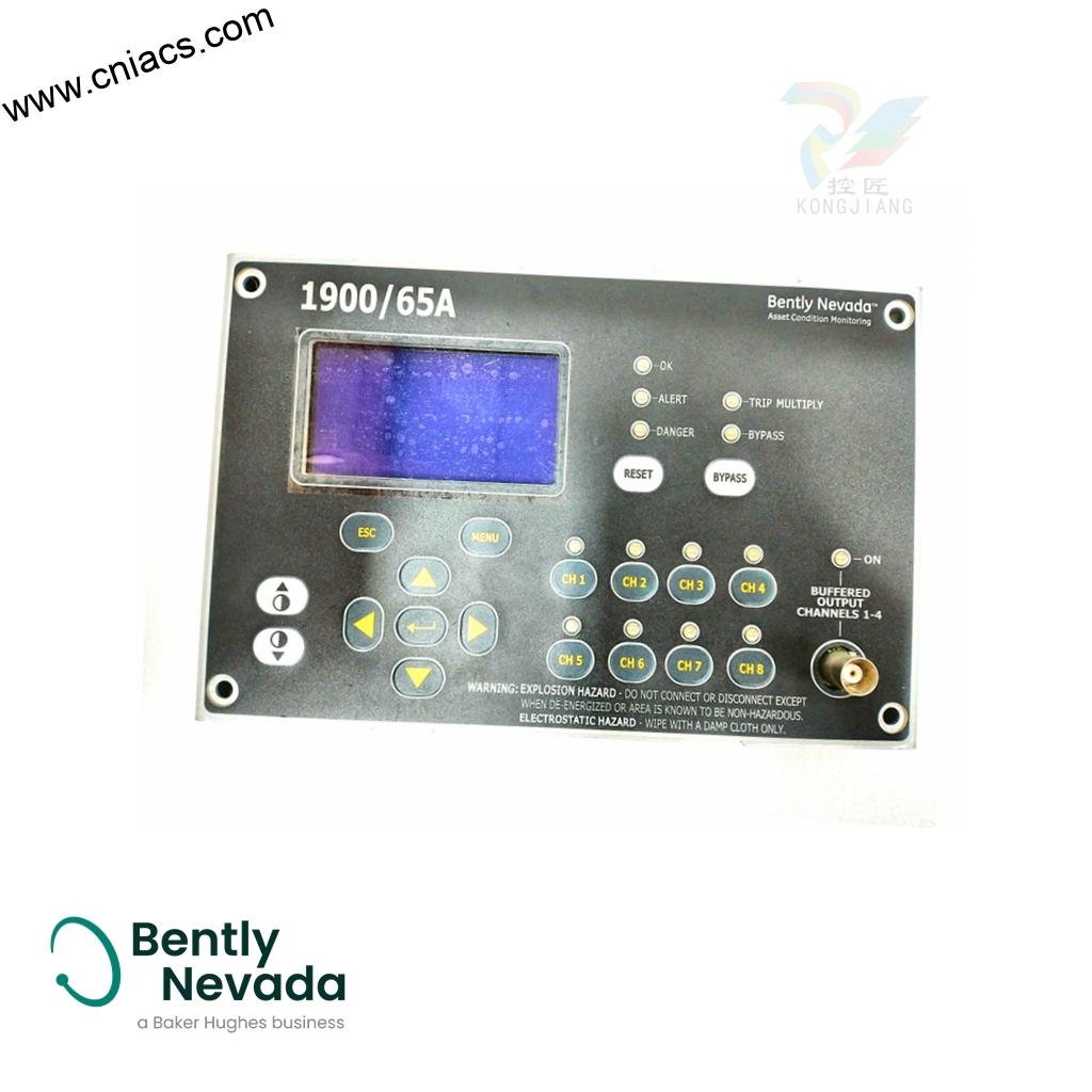 BENTLY Nevada's 330106-05-30-10-02-05 Industrial Control Module - Image 2