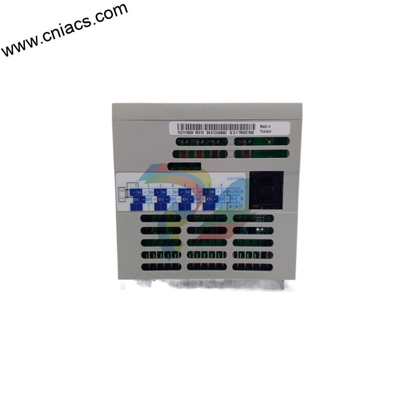 EMERSON VE4006P2 I/O Module, Modular, High-Speed - Image 2