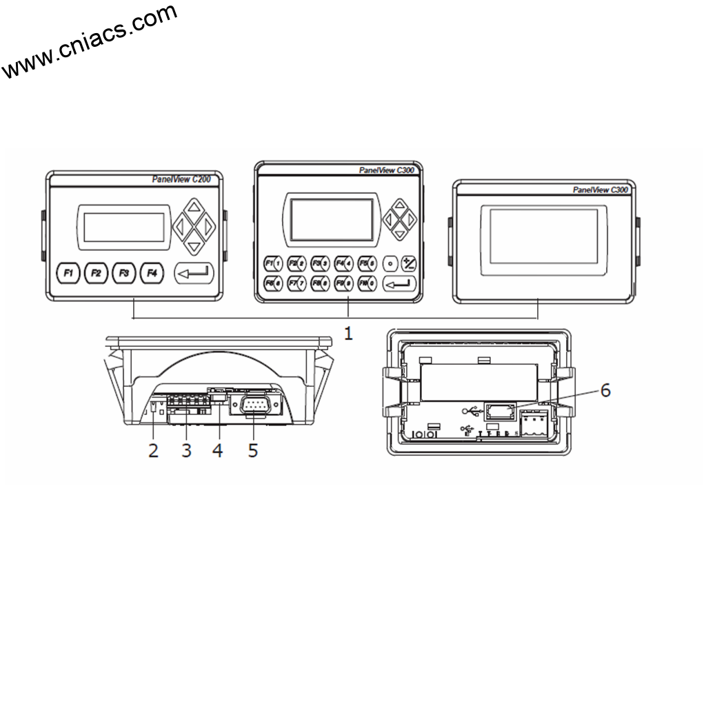 A-B 2711P-RP2K Logic Module (Variant RP2, Key Variant) - Image 2