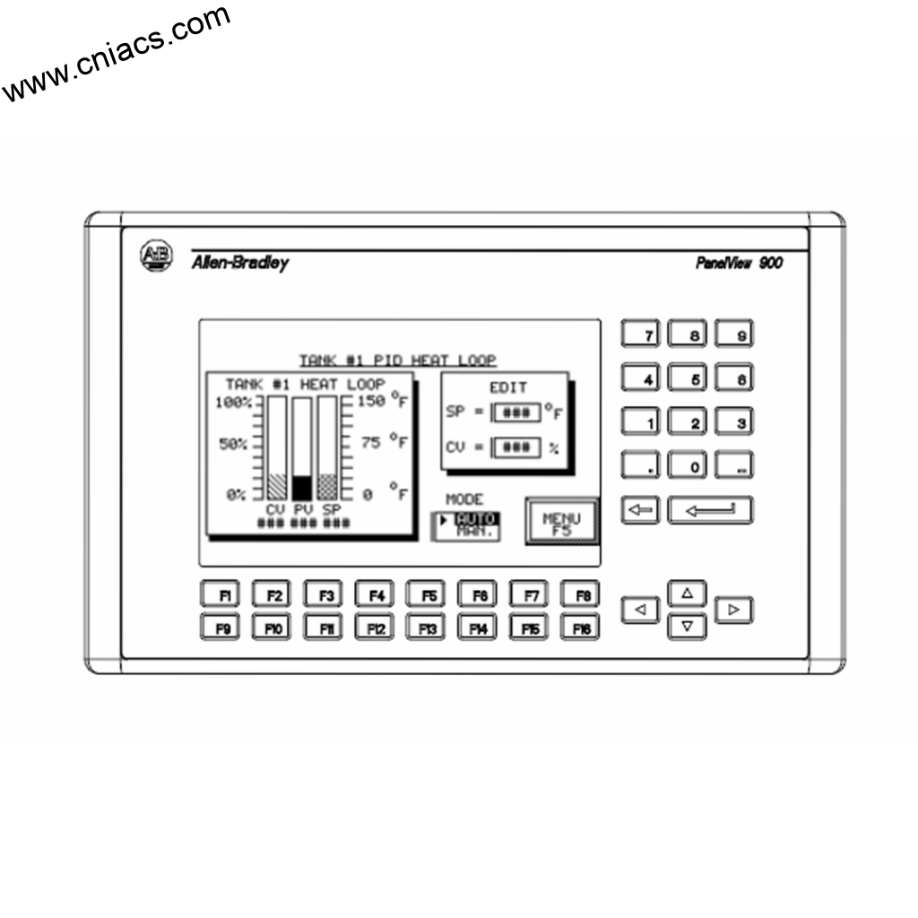 A-B 2711P-T12C4D6K Touch I/O Module (4-channel, Digital, Variant D6, Key Variant)