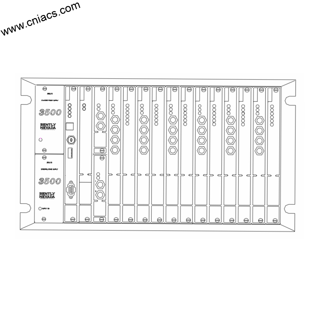BENTLY 3500/66M Thermocouple Module - Image 2