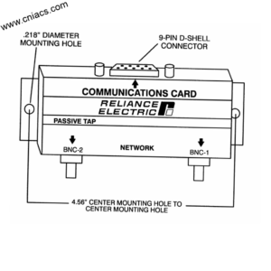 RELIANCE 0-55325-8 Current Voltage Control Board Voltage Control Board