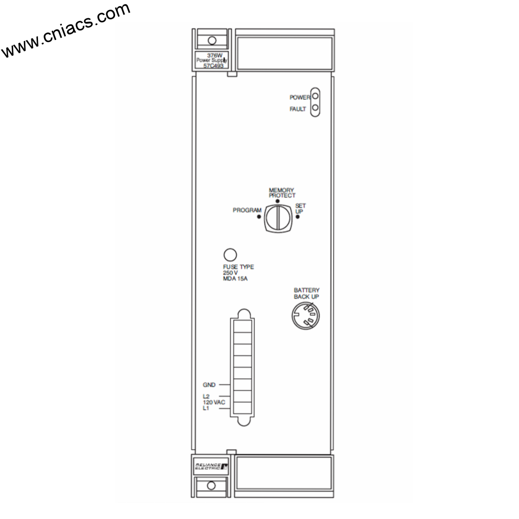 RELIANCE 0-60028-2 Gate Drive