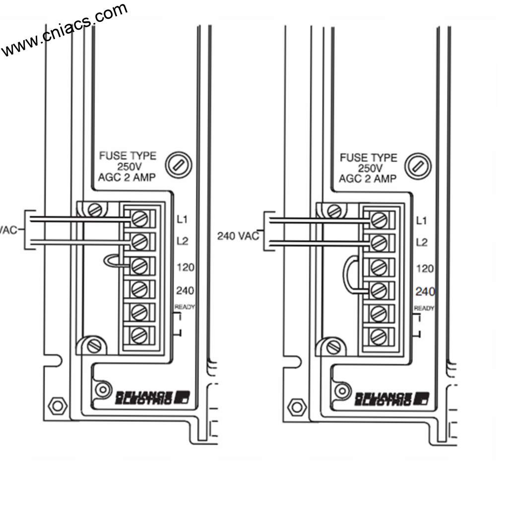 RELIANCE 100V4060 GV3000 SE Electric Drive - Image 2