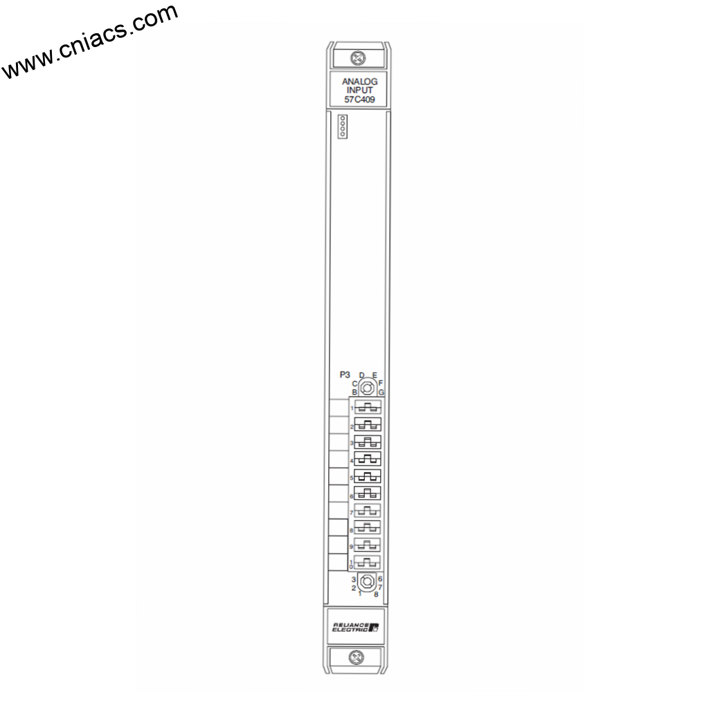 RELIANCE 0-51839-PRINTED CIRCUIT CARD 0518391 PCB - Image 2