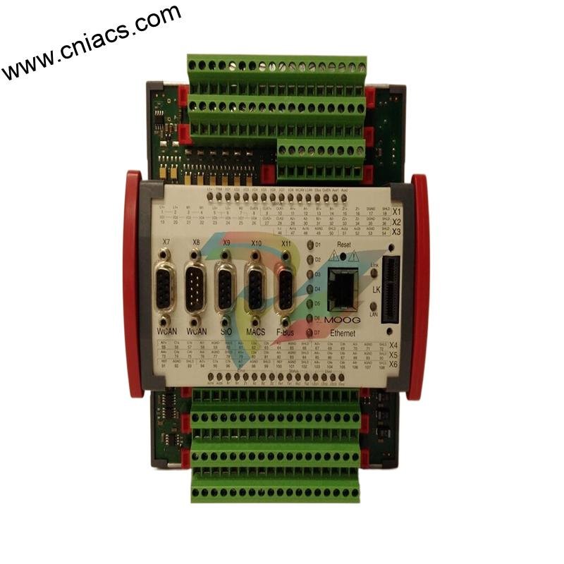 MOOG QAIO 2/2-AV I/O Analog I/O module for E-Bus