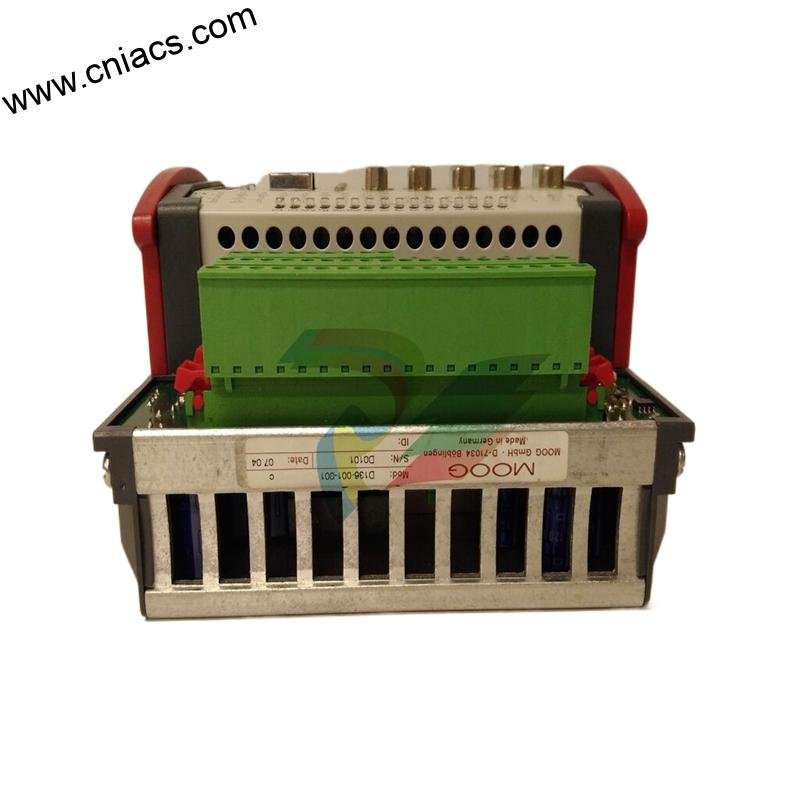 MOOG QAIO 16/4-V Analog I/O module for E-Bus (16 voltage inputs ¡À10 V, 4 voltage outputs, 1 reference voltage output) - Image 2