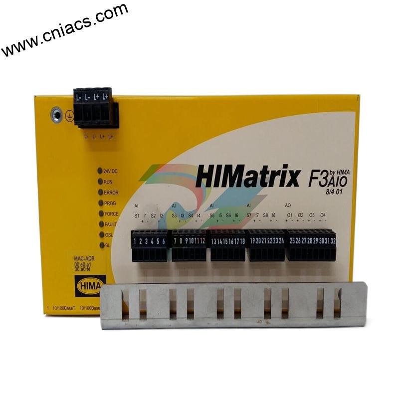 HIMA F3333 Analog Output Module, 8 Channels, ㊣10V, Safety System