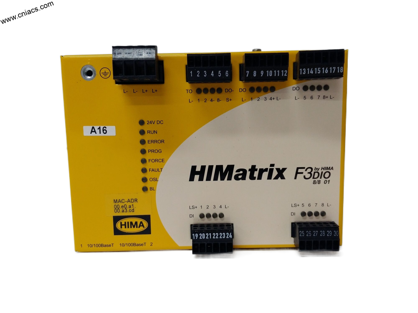 HIMA F8650 Central Processing Unit (CPU) Module, Programmable Controller - Image 2