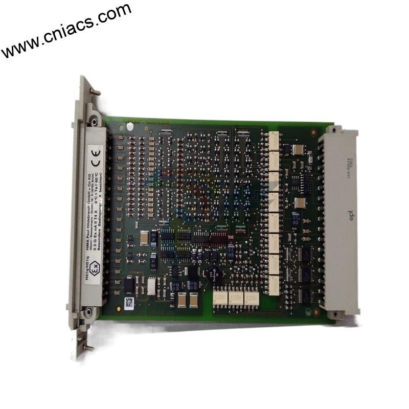 HIMA X-DI 32 01 Digital Input Module, 32 Channels, 24 VDC, SIL 3