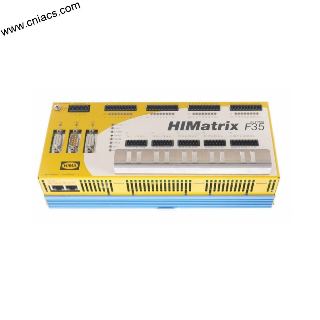 HIMA X-DI 32 04 Digital Input Module, 32 Channels, 24 VDC, SOE, SIL 3