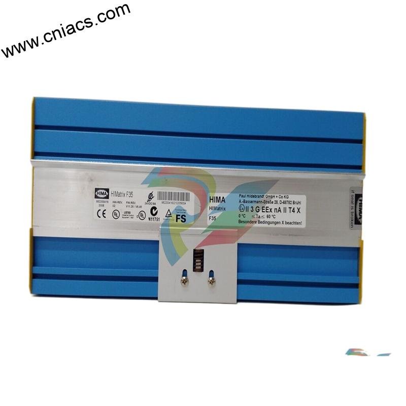 HIMA F3422 Temperature Input Module, 8 Channels, RTD, Safety System - Image 2