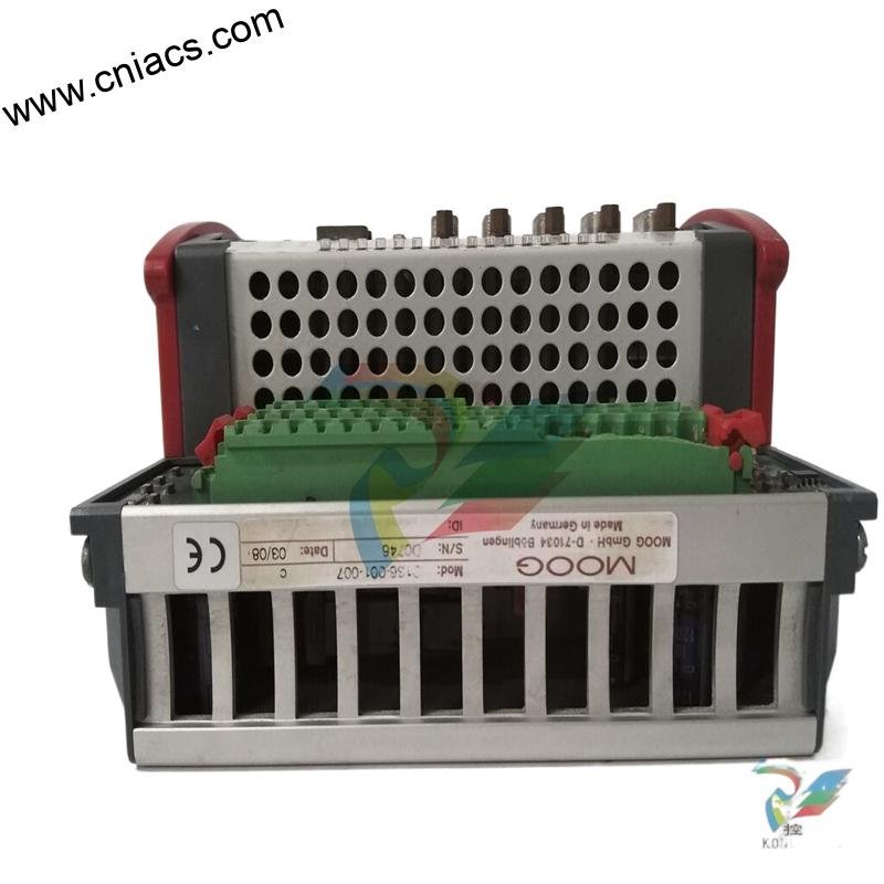 MOOG QAIO 16/4-V Analog I/O module for E-Bus (16 voltage inputs ±10 V, 4 voltage outputs, 1 reference voltage output) - Image 2