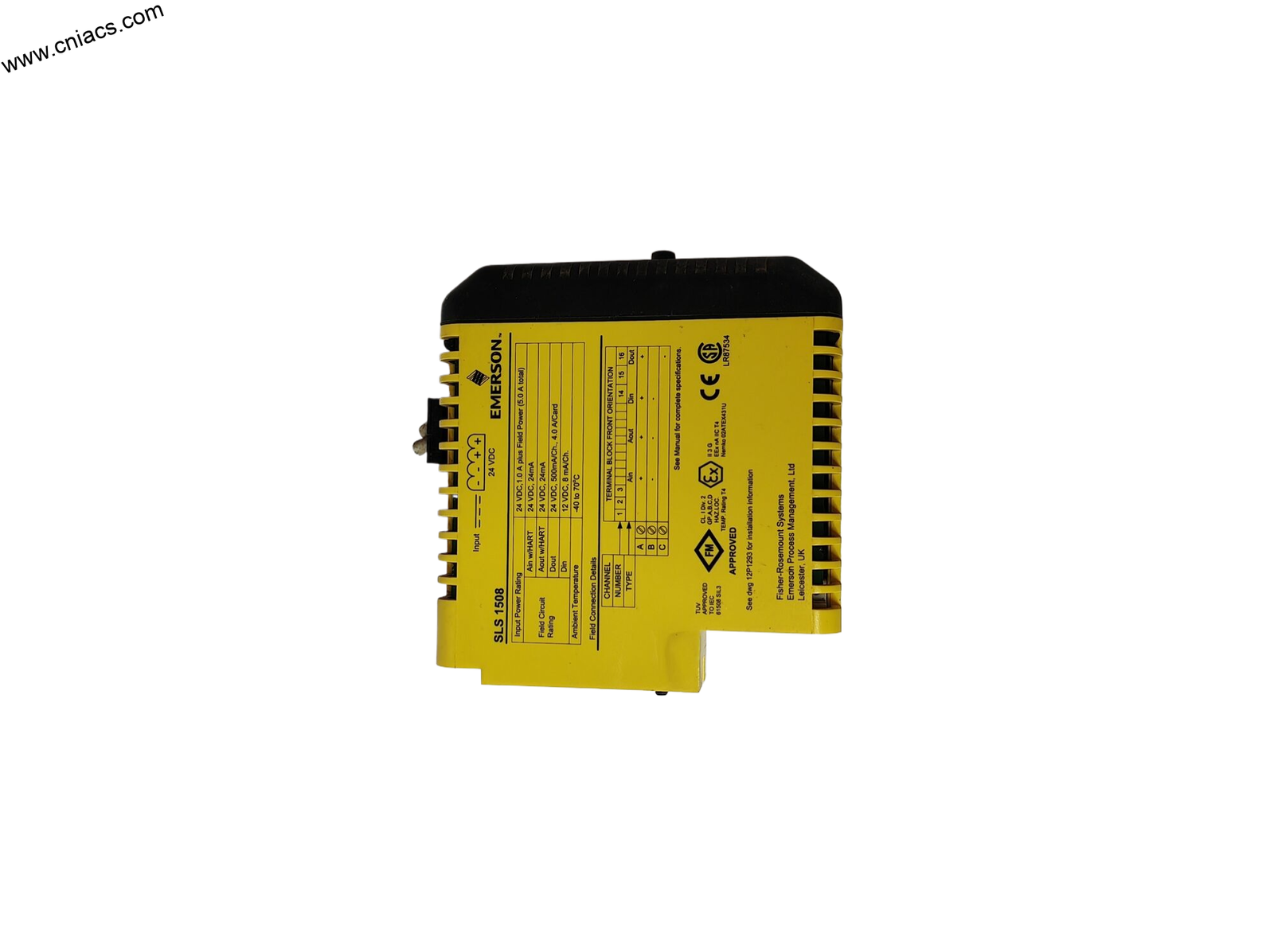 EMERSON VE4001S2T2B6 I/O Module, Compact Design, High-Speed